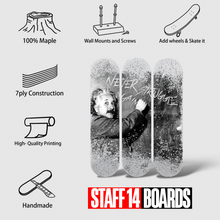 Load image into Gallery viewer, "STAFF" 14 Skateboard